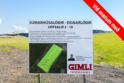 Uppsalir. Lóðir við Flúðir.  10