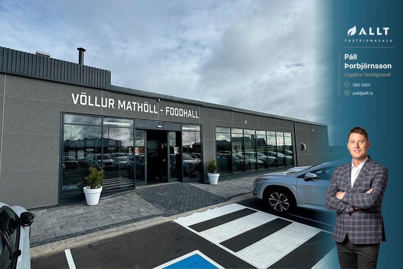 Grænásbraut Mathöll til leigu