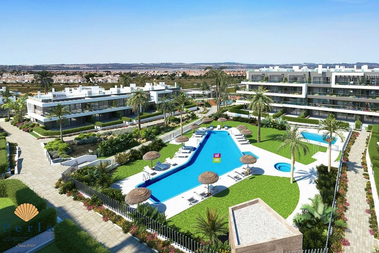 Perla Inv. - Íbúð í fallegum nýjum kjarna í Torrevieja