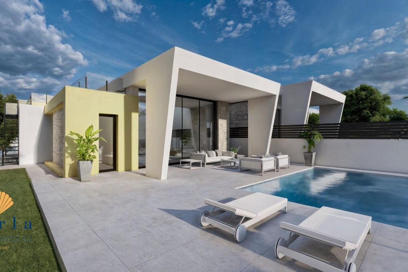Perla Inv.- Einbýlishús á einni hæð í Torrevieja