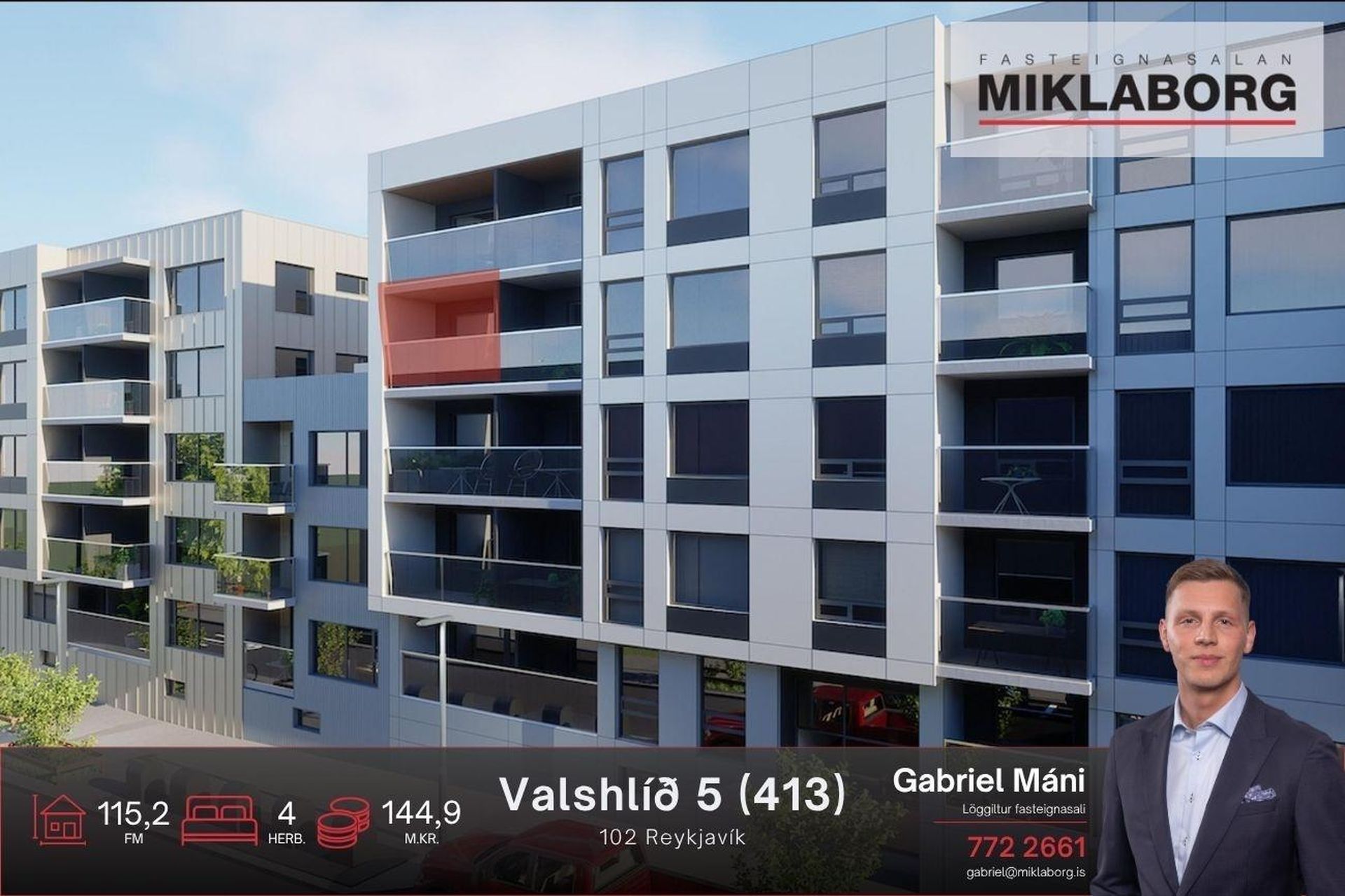 Valshlíð 5 - íbúð 413