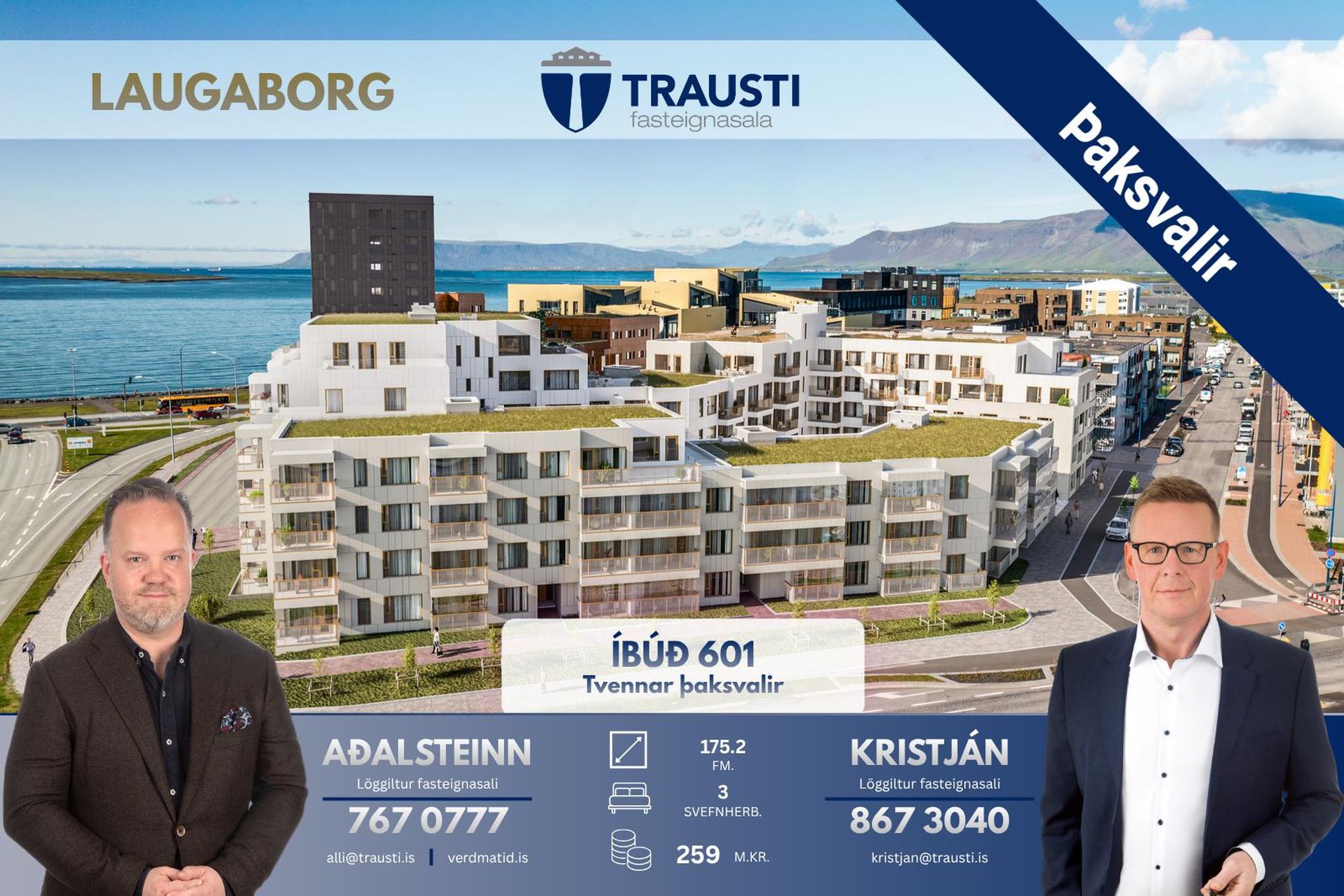 Laugaborg íbúð 601