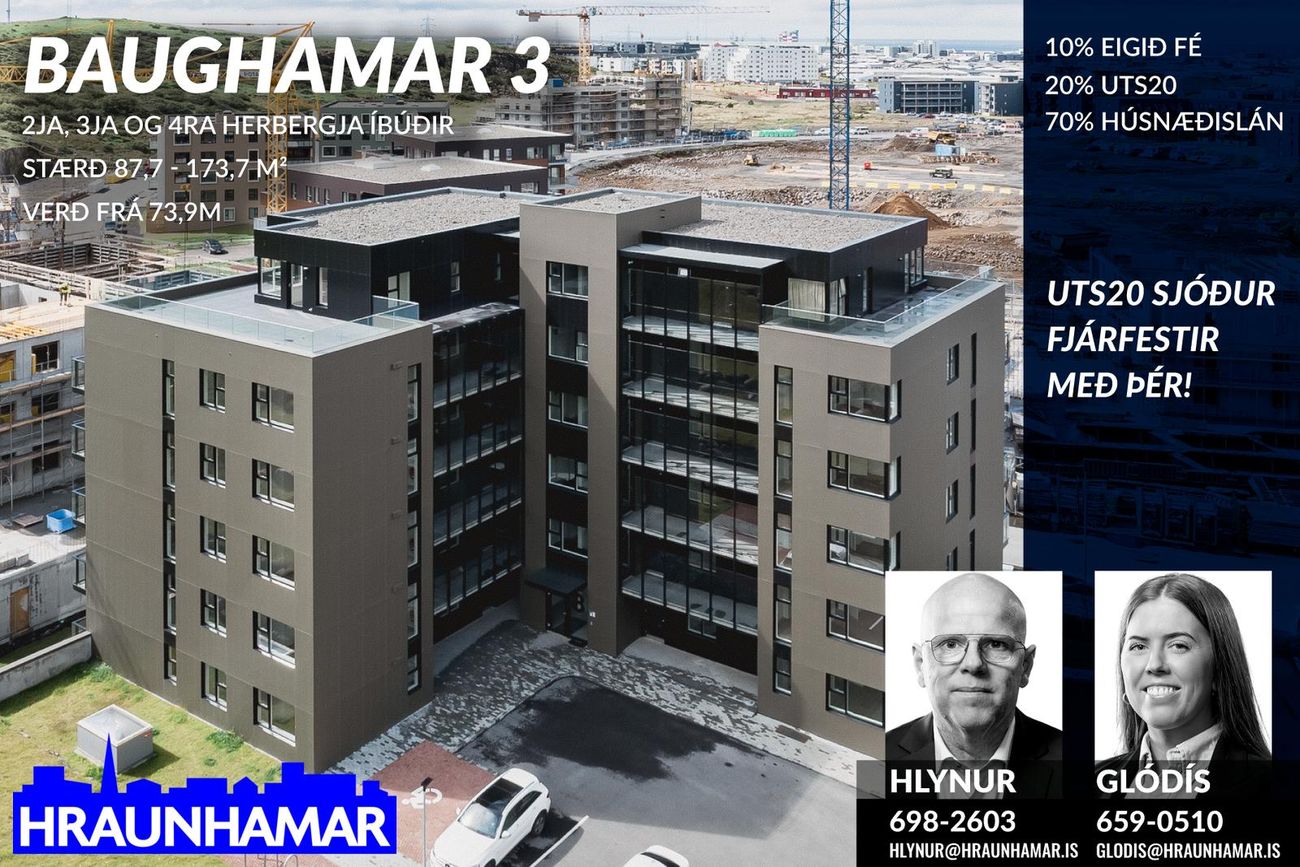 Baughamar 3 íb. 101