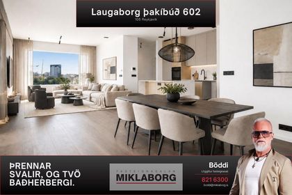 Laugaborg - Þaksvalir (602)