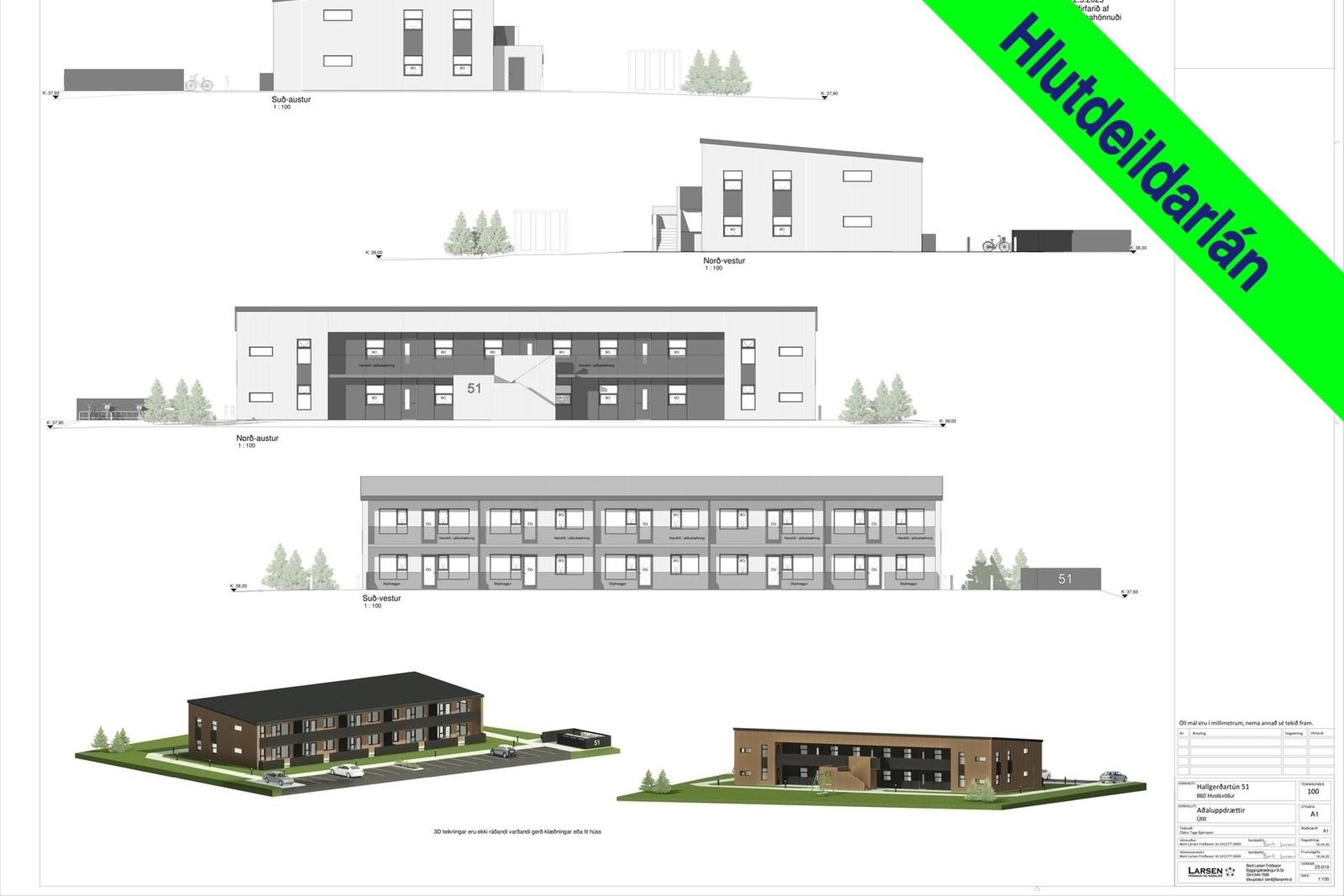 Hallgerðartún 51 íb 204