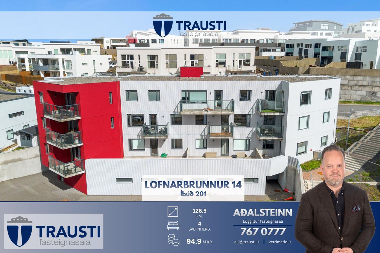 Lofnarbrunnur 14 SELD m fyrirvara