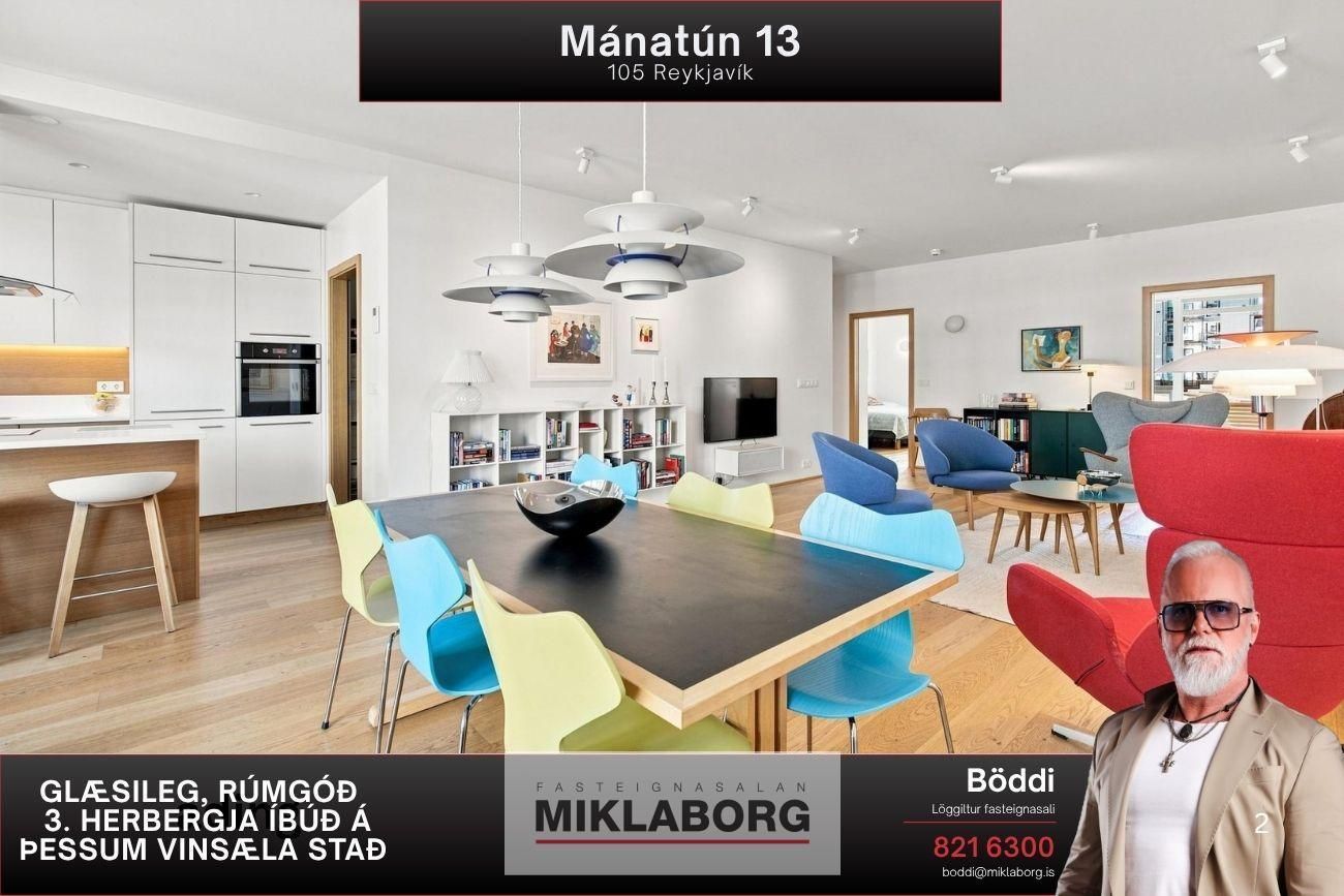 Mánatún 13 íbúð 108