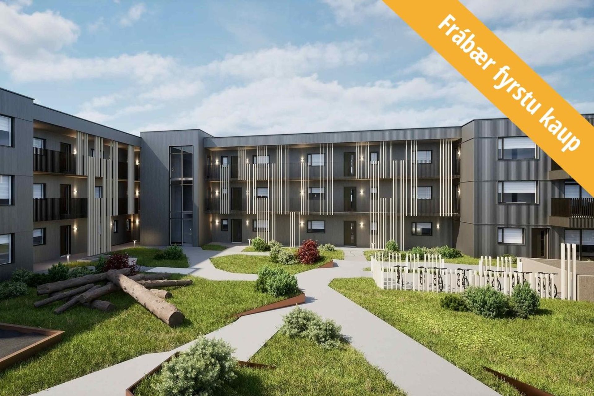 Grásteinsmýri 3 - íbúð 204 NÝTT INN