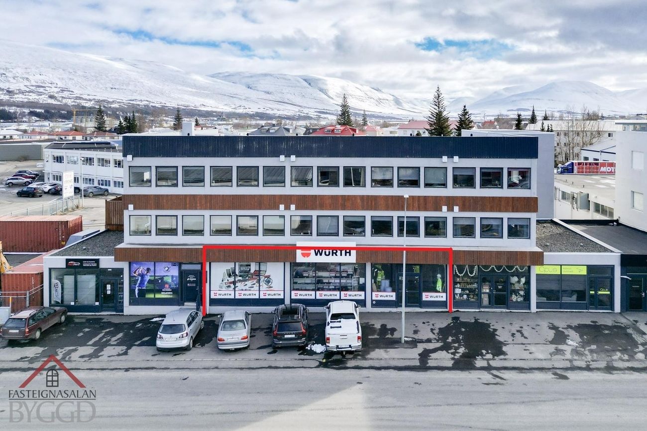 Tryggvabraut 24 - Til leigu