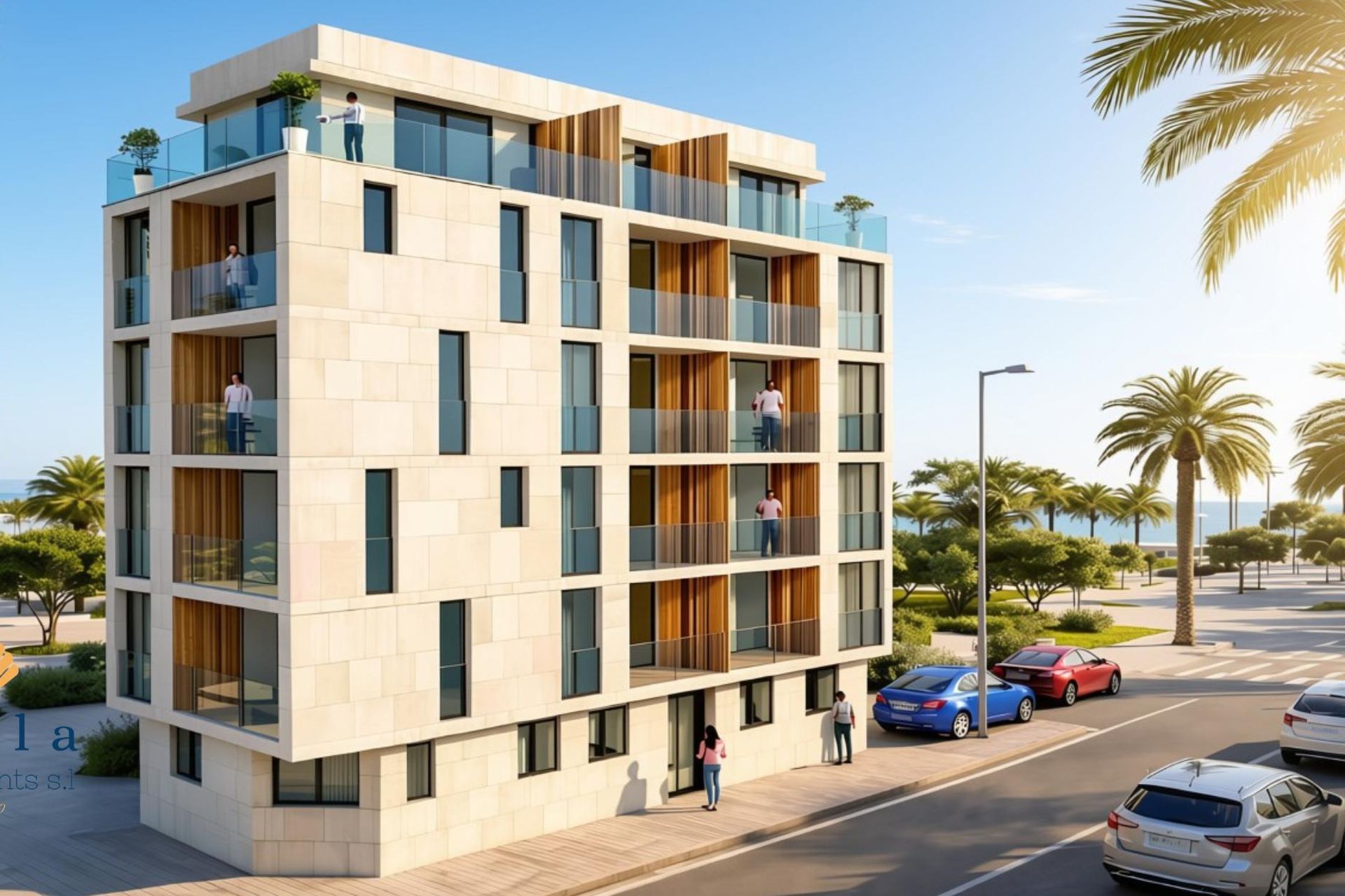 Perla Inv. - Nútímaleg íbúð í hjarta Torrevieja