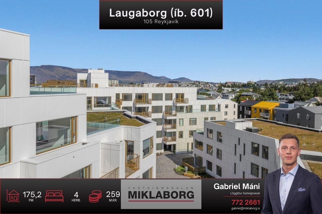 Laugaborg - Þakíbúð (601)