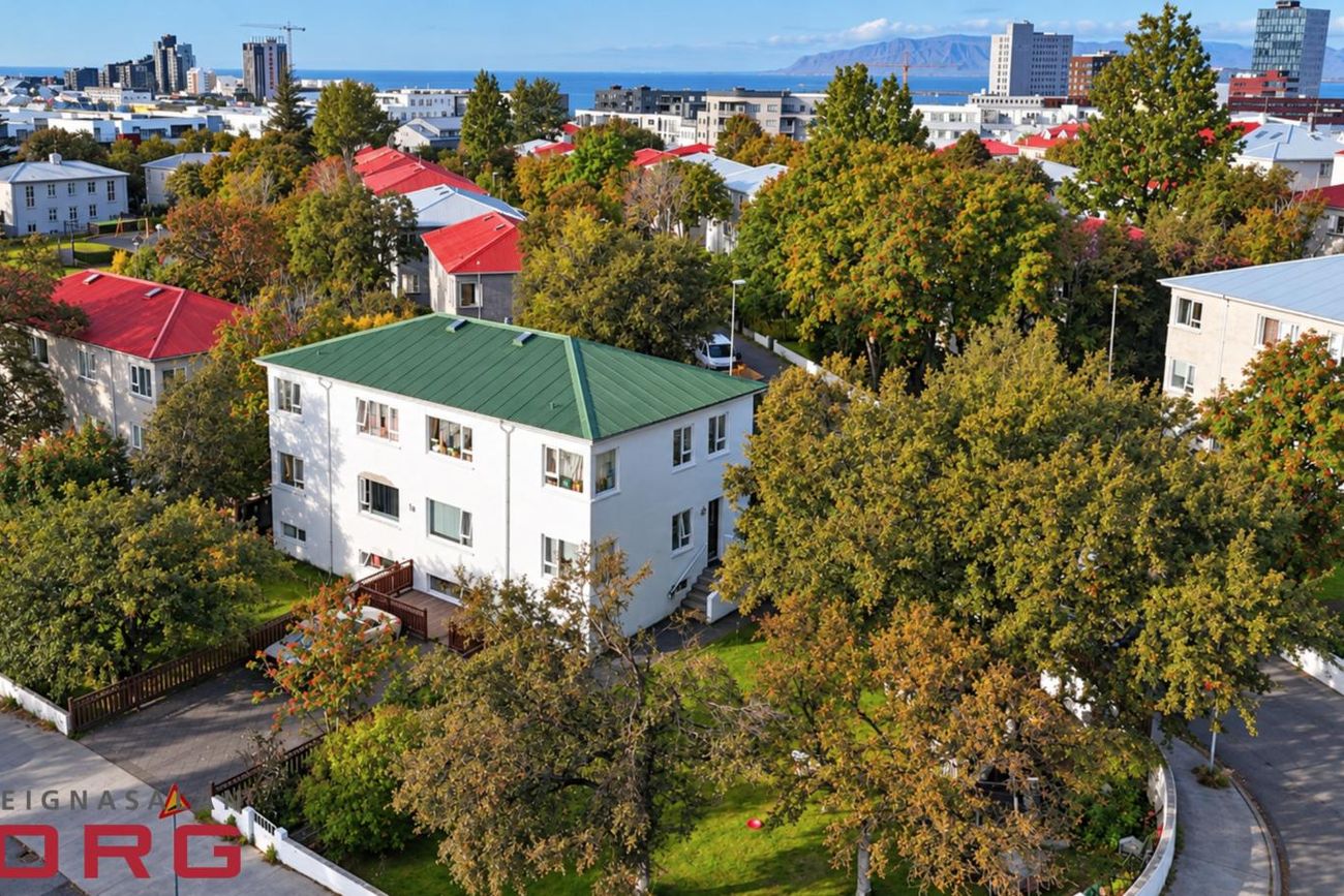 Háteigsvegur 19 með útleiguherbergi