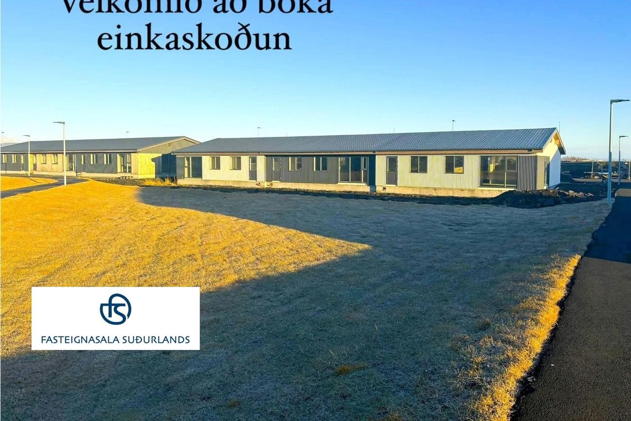 Núpahraun 10, afhendist fullbúið