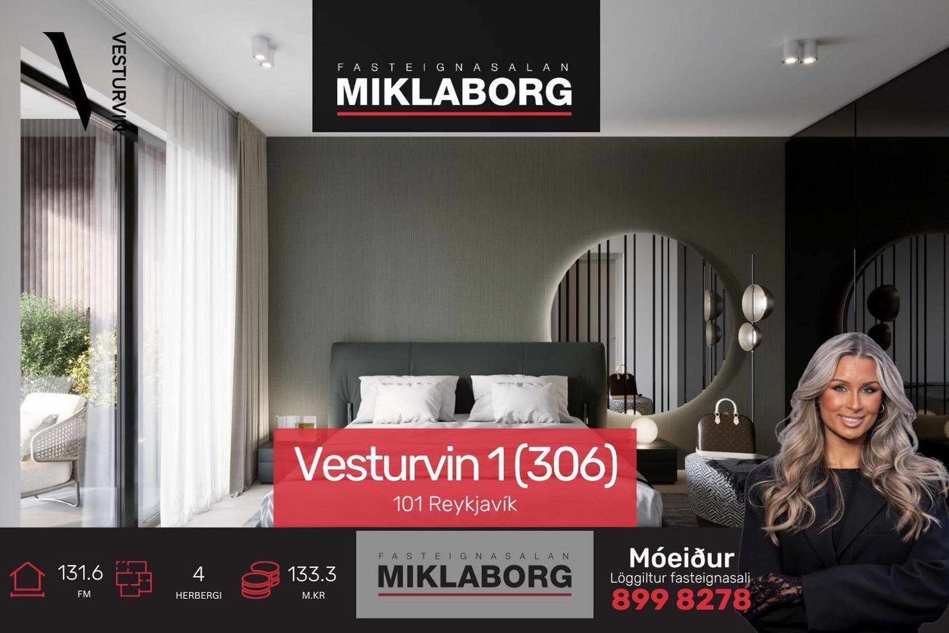 Mýrargata 41 (Vesturvin 1) íb 306