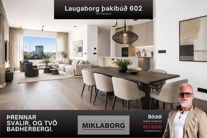 Laugaborg - Þaksvalir (602)