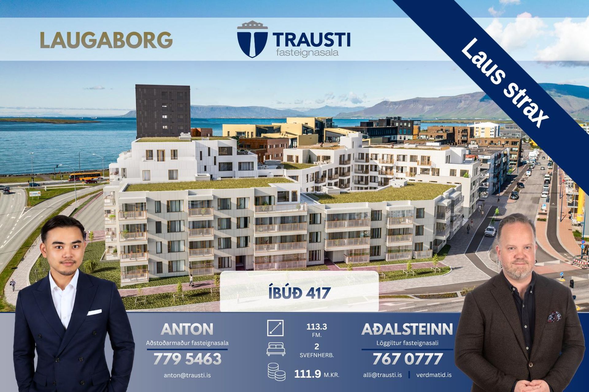Laugaborg íbúð 417