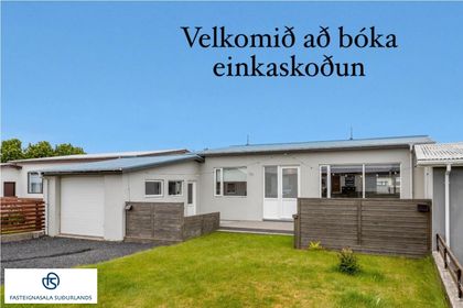 Selvogsbraut 13A með bílskúr LAUST