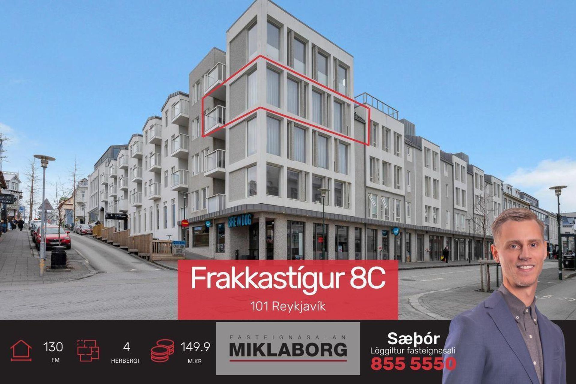 Frakkastígur 8C